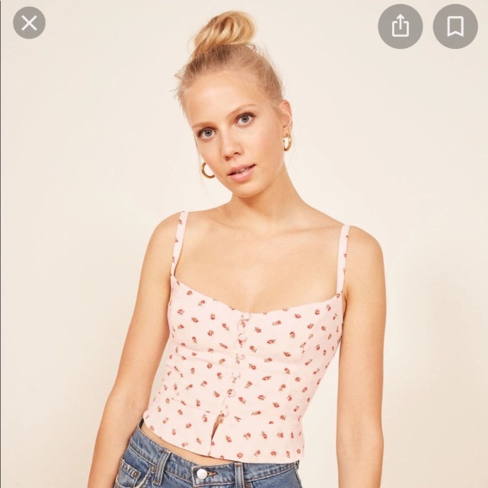 Reformation Adela top